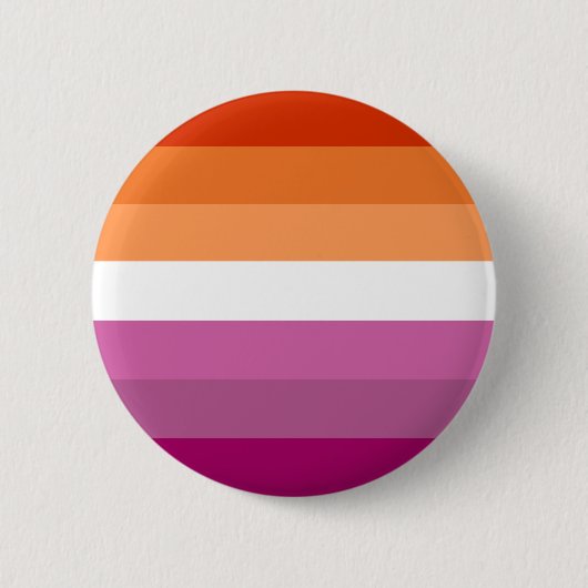 Lesbische Flagge Button (Vorderseite)