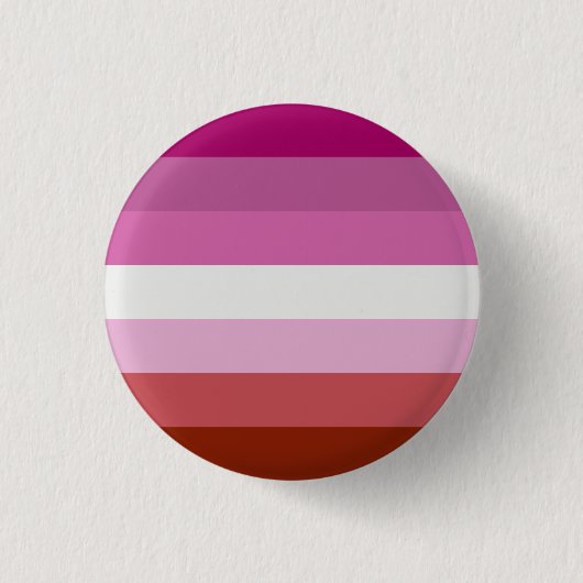 Lesbische Flagge Button (Vorderseite)