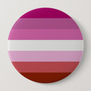 Lesbische Flagge Button