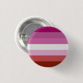 Lesbische Flagge Button (Vorne & Hinten)