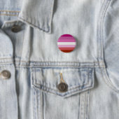 Lesbische Flagge Button (Beispiel)