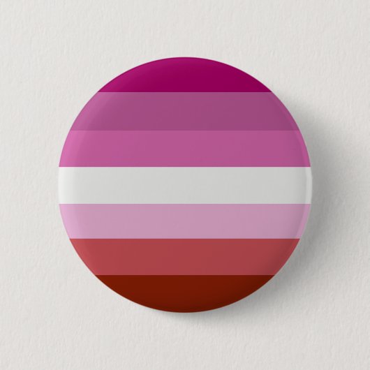Lesbische Flagge Button (Vorderseite)