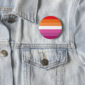 Lesbische Flagge Button (Beispiel)