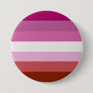 Lesbische Flagge Button