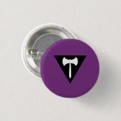 Lesbische Flagge Button (Vorne & Hinten)