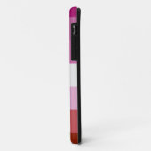Lesbische Flagge Case-Mate iPhone Hülle (Hinten/Links)