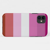 Lesbische Flagge Case-Mate iPhone Hülle (Rückseite (Horizontal))