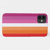 Lesbische Flagge Case-Mate iPhone Hülle (Rückseite (Horizontal))
