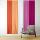 Lesbische Flagge Extra große LGBT Wandteppich (Beispiel)