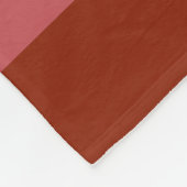 Lesbische Flagge Fleecedecke (Ecke)