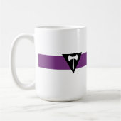 Lesbische Flagge Kaffeetasse (Links)