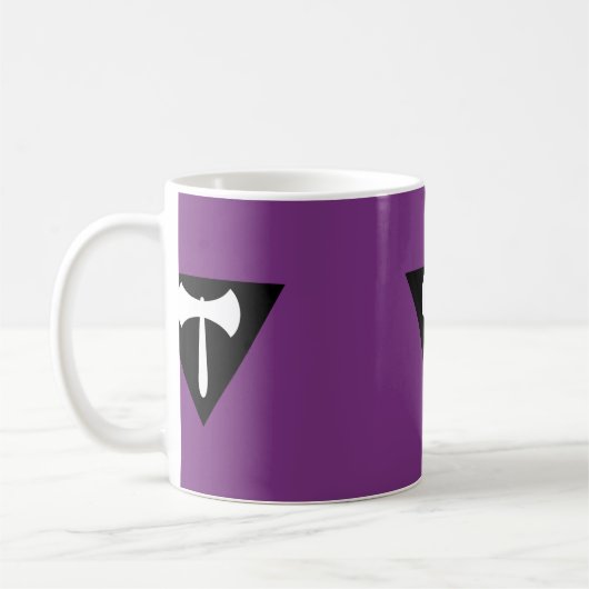 Lesbische Flagge Kaffeetasse (Links)