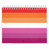 Lesbische Flagge Kalender (Titelbild)