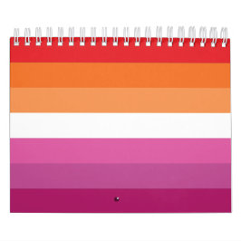 Lesbische Flagge Kalender