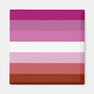 Lesbische Flagge Magnet