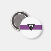 Lesbische Flagge Magnet (Vorderseite/Rückseite)