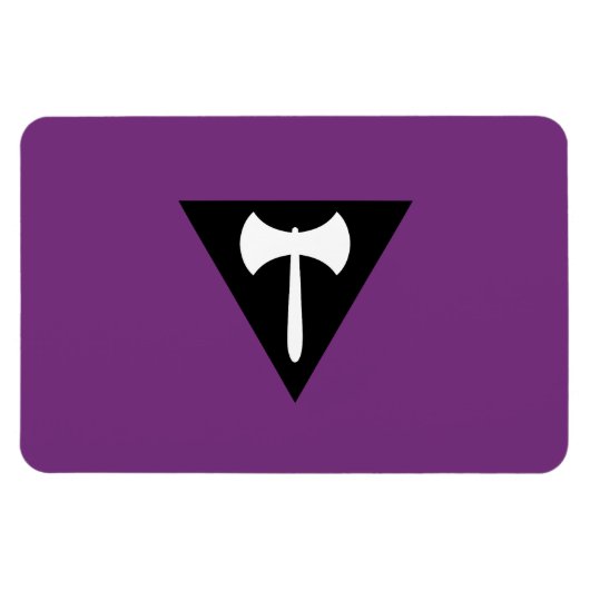 Lesbische Flagge Magnet (Horizontal)