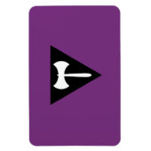 Lesbische Flagge Magnet (Vertikal)