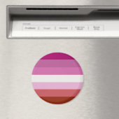 Lesbische Flagge Magnet (In Situ (Geschirrspüler))