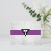 Lesbische Flagge Postkarte (Stehend Vorderseite)