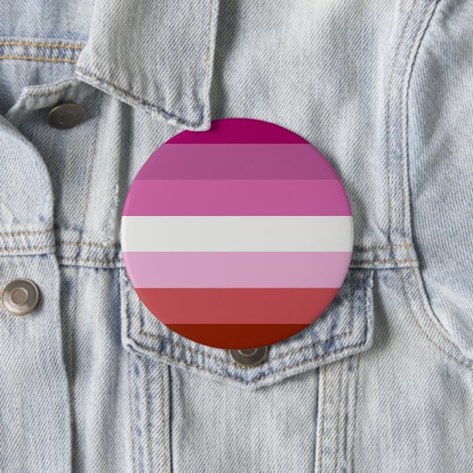 Lesbische Flagge Pride LGBTQ Button (Beispiel)