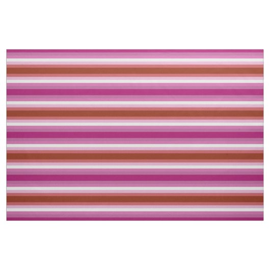 Lesbische Flagge Stoff (Fat Quarter (45,7 x 55,9 cm))