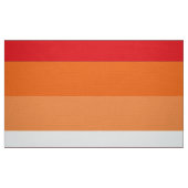 Lesbische Flagge Stoff (Fat Quarter (45,7 x 55,9 cm))