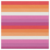 Lesbische Flagge Stoff (Nahaufnahme)