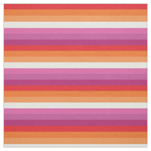 Lesbische Flagge Stoff
