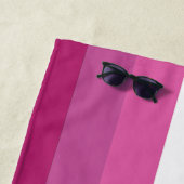 Lesbische Flagge Strandtuch (Beispiel)