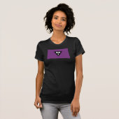 Lesbische Flagge T-Shirt (Vorne ganz)