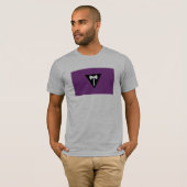 Lesbische Flagge T-Shirt (Vorne ganz)