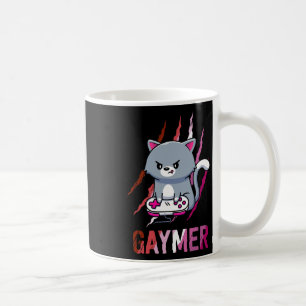 Lesbische Gaymer-Geek-Pride-Lgbt-Videospiel-Liebha Kaffeetasse