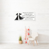 Lesbische Hochzeit Banner (Insitu)