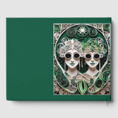 Lesbische Hochzeit Gästebuch (Rückseite)