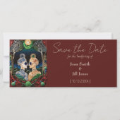 Lesbische Hochzeit speichern (Vorderseite)