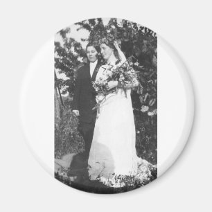 Lesbische Hochzeit um 1920 Magnet