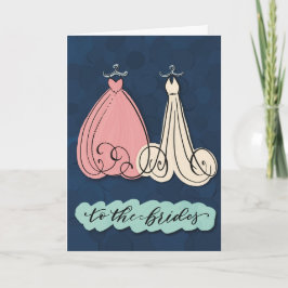 Lesbische Hochzeitkarte Karte