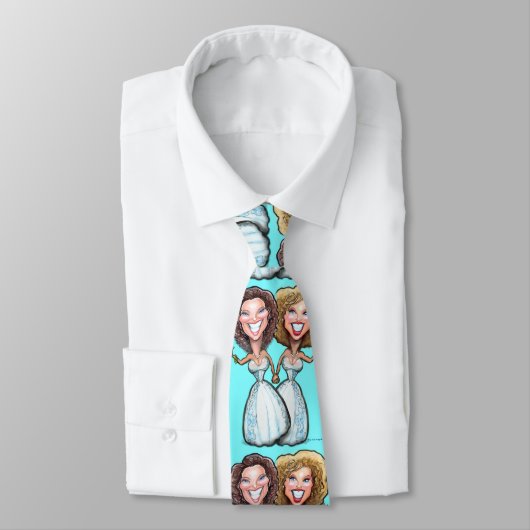 Lesbische Hochzeitstorte Krawatte (Gebunden)