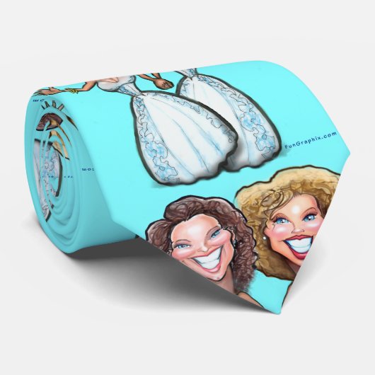 Lesbische Hochzeitstorte Krawatte (Gerollt)