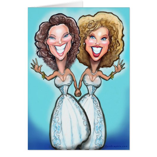 Lesbische Hochzeitstorte-Puppen (Vorne)