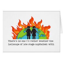 Lesbische Jubiläumsblase Funny Progressive Card