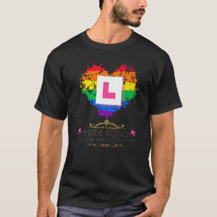 Lesbische Junggesellinnenabschieds-Outfits für Fra T-Shirt