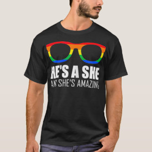 Lesbische Lesben LGBTQ Feminismus Lesbianismus T-Shirt