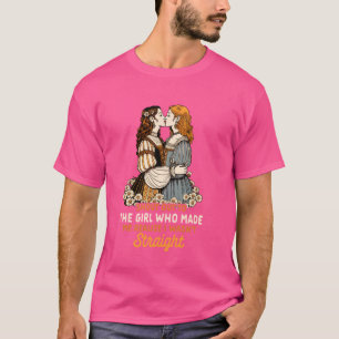 Lesbische LGBT-Girl, die mir bewusst wurden, dass T-Shirt
