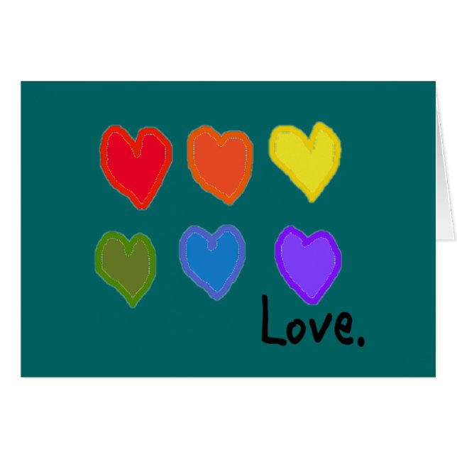 Lesbische "Liebe " (Vorderseite (Horizontal))