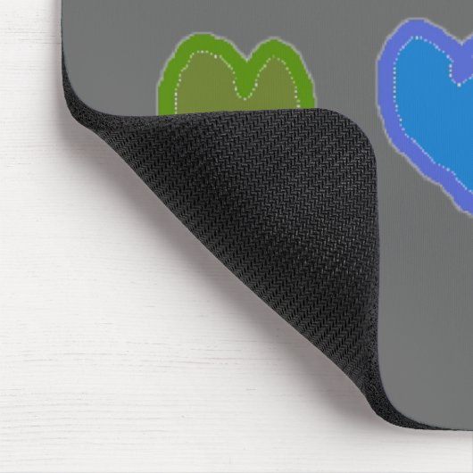 Lesbische "Liebe " Mousepad (Ecke)