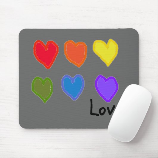 Lesbische "Liebe " Mousepad (Mit Mouse)