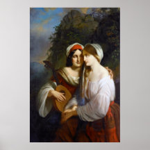 Lesbische Liebhaber der italienischen Renaissance