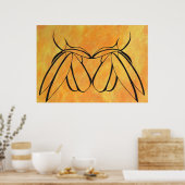 Lesbische Liebhaber, die eine Beziehungspause einl Poster (Küche)